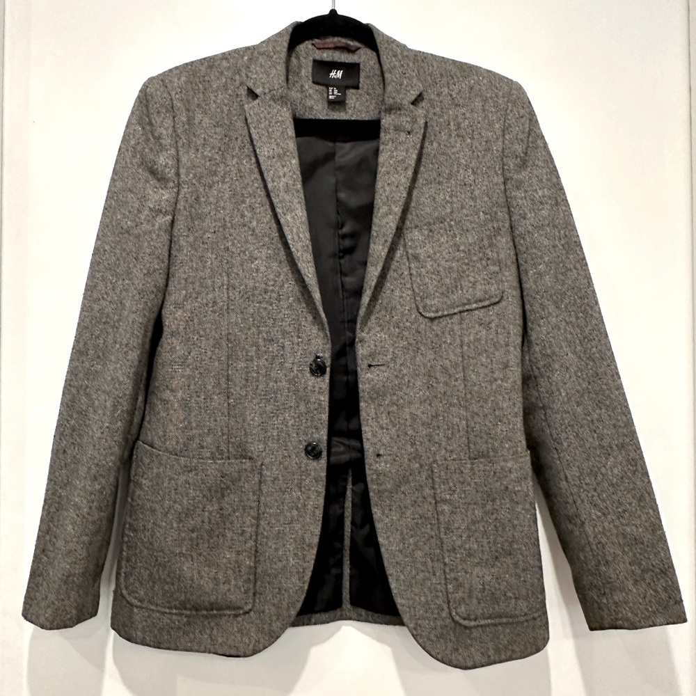 H&M Men’s Donegal Wool Blend Sport Coat / Blazer 36R